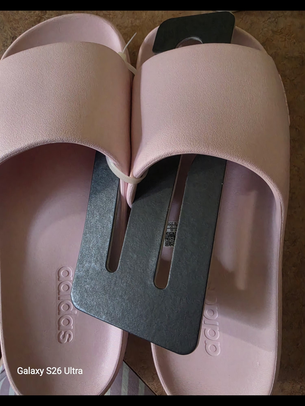 Adidas Women's Pink Slide Sandals